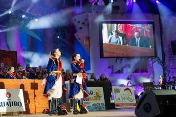 La murga teldense Los Nietos de SaryMánchez vuelve a triunfar en el Carnaval capitalino (Foto TA y Lpcarnaval)