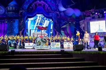 La murga teldense Los Nietos de SaryMánchez vuelve a triunfar en el Carnaval capitalino (Foto TA y Lpcarnaval)