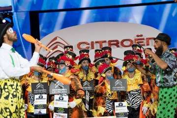 La murga teldense Los Nietos de SaryMánchez vuelve a triunfar en el Carnaval capitalino (Foto TA y Lpcarnaval)