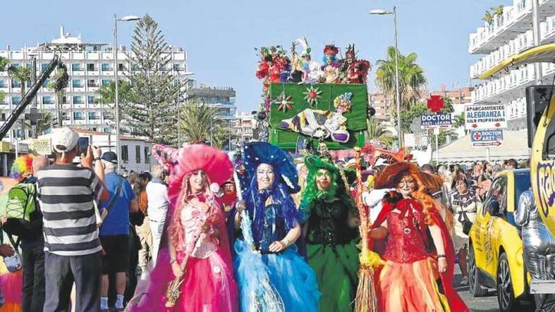 Imagen de la edición anterior del Carnaval Internacional de Maspalomas (Foto Canarias7 / Juan Carlos Alonso)