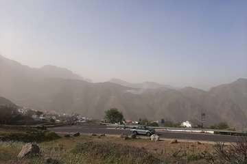 Conato de incendio en Tejeda (Foto TA)