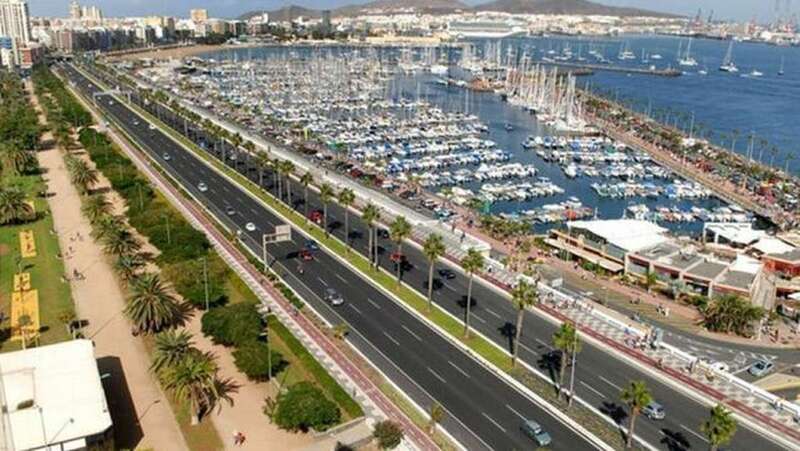 El Cabildo de Gran Canaria reparará en marzo cuatro pasos inferiores en la Avenida Marítima (Foto TA)