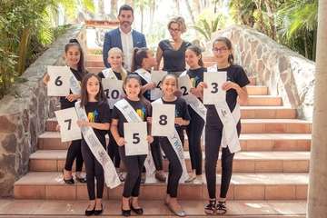 Presentación de las candidatas al reinado de Los Musicales en el Carnaval del sur grancanario (Foto TA)
