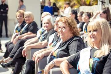 Presentación de las candidatas al reinado de Los Musicales en el Carnaval del sur grancanario (Foto TA)