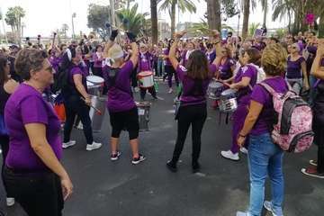 Marcha imparable por la igualdad en la capital grancanaria (Foto Antonio Alí y TA)