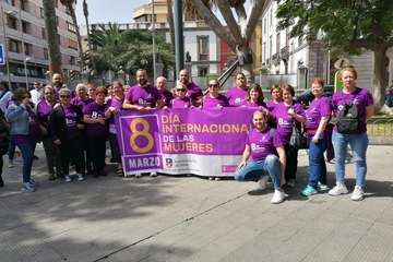 Marcha imparable por la igualdad en la capital grancanaria (Foto Antonio Alí y TA)
