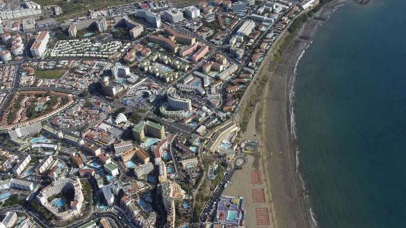 Vista aérea de Maspalomas (Foto Canarias7)