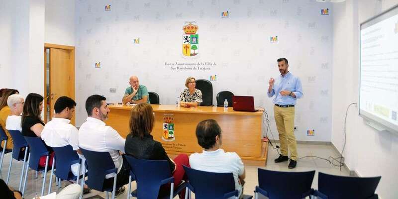 Reunión del Comité de Dirección de la EDUSI del Ayuntamiento de San Bartolomé de Tirajana (Foto TA)
