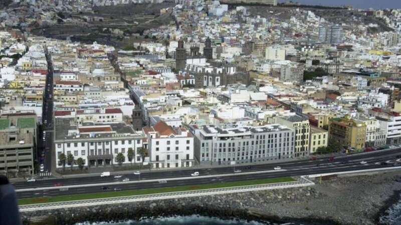 Vista aérea de Las Palmas de Gran Canaria (Foto Canarias7)