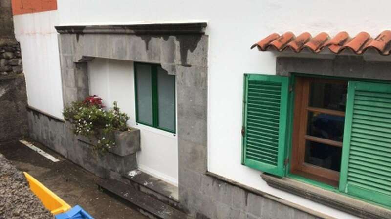 Sala preparada en el Centro de Salud de Valleseco (Foto TA)