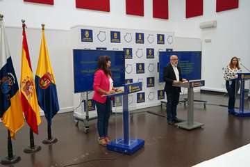 El Cabildo presentó este martes el nuevo plan para la incentivación económica y social de la Isla (Foto Acfi Press)