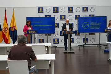 El Cabildo presentó este martes el nuevo plan para la incentivación económica y social de la Isla (Foto Acfi Press)