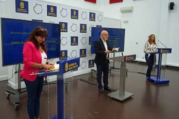 El Cabildo presentó este martes el nuevo plan para la incentivación económica y social de la Isla (Foto Acfi Press)