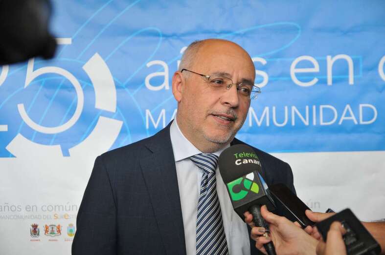 Antonio Morales, presidente del Cabildo de Gran Canaria (Foto TA)