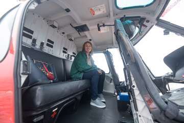 Arranca el Servicio de Helicópteros del Cabildo, esenciales para el primer ataque de los fuegos (Foto TA)