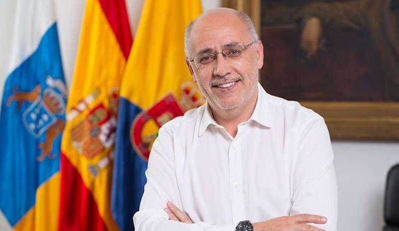 Antonio Morales, presidente del Cabildo de Gran Canaria (Foto TA)