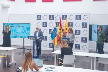El Cabildo dedicó hoy el Día del Medio Ambiente al nuevo problema de la contaminación originada por el plástico (Foto TA)