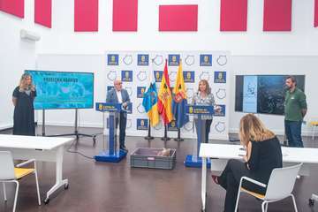 El Cabildo dedicó hoy el Día del Medio Ambiente al nuevo problema de la contaminación originada por el plástico (Foto TA)