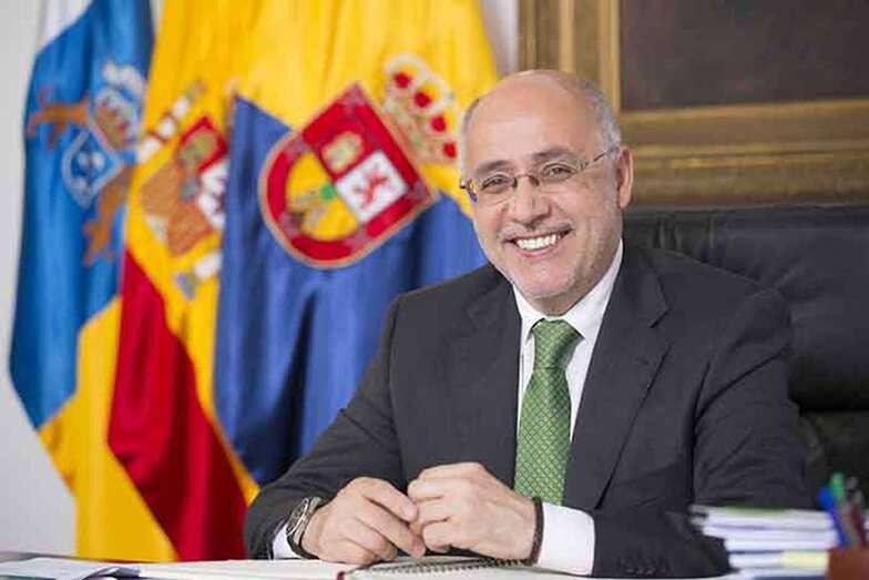 Antonio Morales, presidente del Cabildo de Gran Canaria (Foto TA)