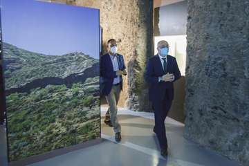 Gran Canaria inaugura la réplica de la cueva de Risco Caído (Foto Acfi Press)