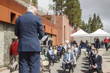 Gran Canaria inaugura la réplica de la cueva de Risco Caído (Foto Acfi Press)