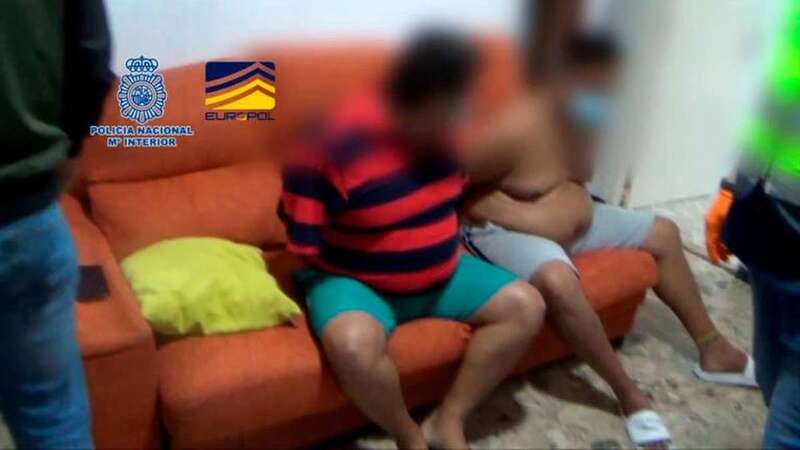 La imprenta estaba en un domicilio de la capital grancanaria (Foto TA)