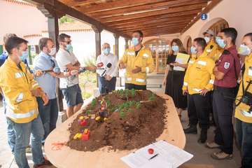 El Cabildo trabaja en una estructura de futuro para afrontar el reto del agravamiento de emergencias (Foto TA)