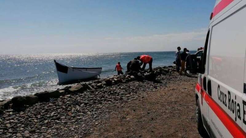 Imagen de archivo de una patera llegada a las costas canarias (Foto TA)