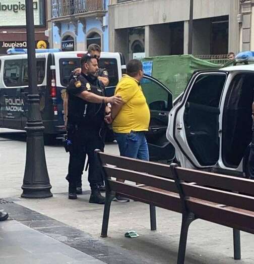 Imagen de la detención/Ser Las Palmas.
