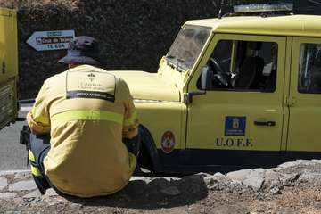 El Cabildo diseña un plan para aumentar las zonas de cortafuegos por su gran efectividad y renovará la red de cámaras de vigilancia/TA.