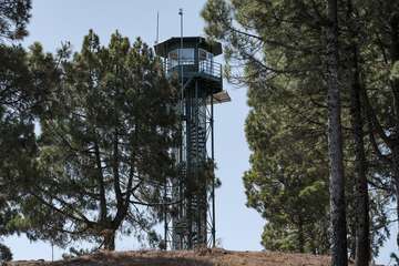 El Cabildo diseña un plan para aumentar las zonas de cortafuegos por su gran efectividad y renovará la red de cámaras de vigilancia/TA.