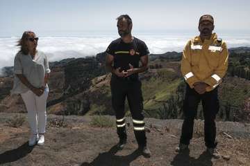 El Cabildo diseña un plan para aumentar las zonas de cortafuegos por su gran efectividad y renovará la red de cámaras de vigilancia/TA.