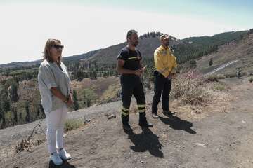 El Cabildo diseña un plan para aumentar las zonas de cortafuegos por su gran efectividad y renovará la red de cámaras de vigilancia/TA.