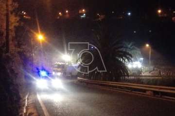 Incendio de anoche en San Roque/TA.