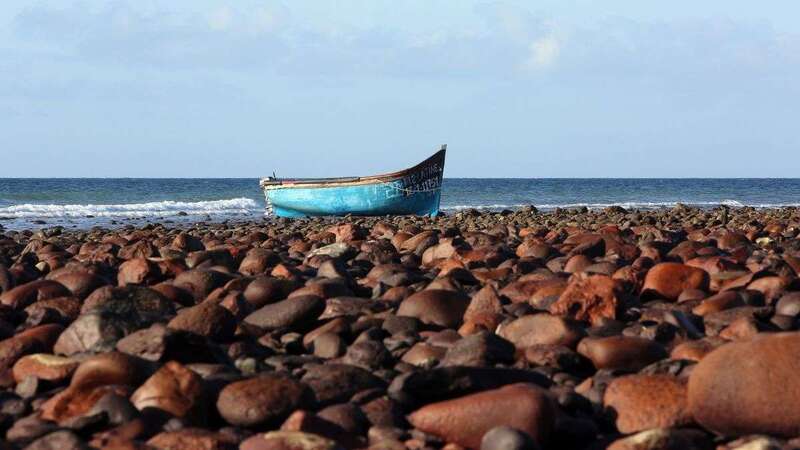 Embarcación usada por inmigrantes/Alejandro Ramos.