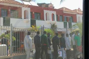 Madrid aloja los inmigrantes en un complejo turístico de Maspalomas/TA.