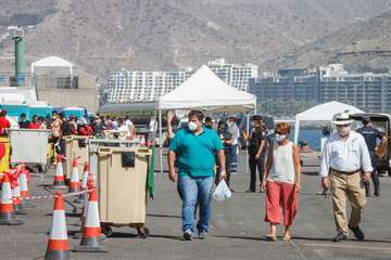  El juez que tutelaba el CIE denuncia las condiciones inhumanas de los inmigrantes en Arguineguín/Acfi Press.