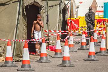  El juez que tutelaba el CIE denuncia las condiciones inhumanas de los inmigrantes en Arguineguín/Acfi Press.