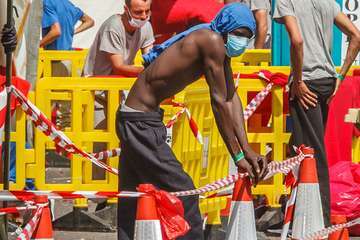  El juez que tutelaba el CIE denuncia las condiciones inhumanas de los inmigrantes en Arguineguín/Acfi Press.