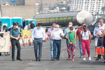 Morales pide el traslado de inmigrantes al continente europeo para que la isla