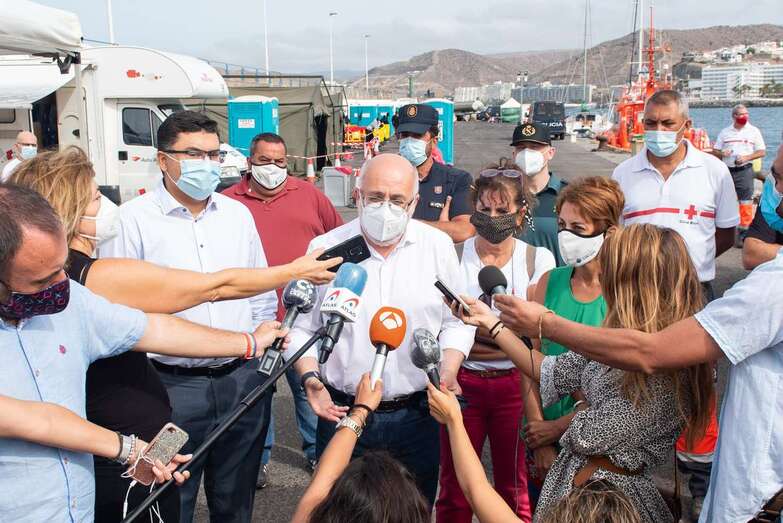 Antonio Morales, presidente del Cabildo de Gran Canaria (Foto TA)