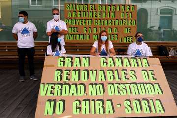 Salvar Chira-Soria quiere dialogar con el Cabildo para parar el proyecto/Acfi Press.