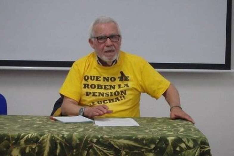 Imagen de archivo de Blas Padilla, portavoz de Marea Gran Canaria (Foto TA)