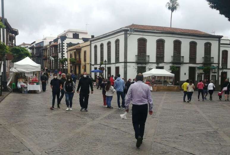 Imagen de archivo del Mercadillo de Teror (Foto TA)