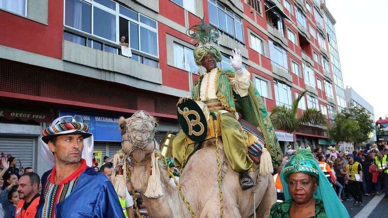 Cabalgata de Reyes en Las Palmas de Gran Canaria en 2018/Alejandro Ramos.