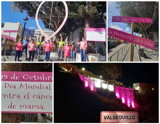 Valsequillo se suma al Día Mundial contra el Cáncer de Mama/TA.