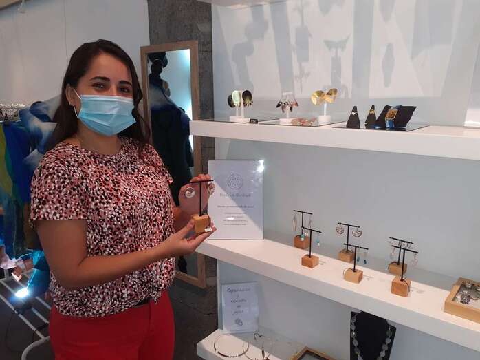 Estas creaciones estarán expuestas hasta el 30 de octubre (Foto TA)