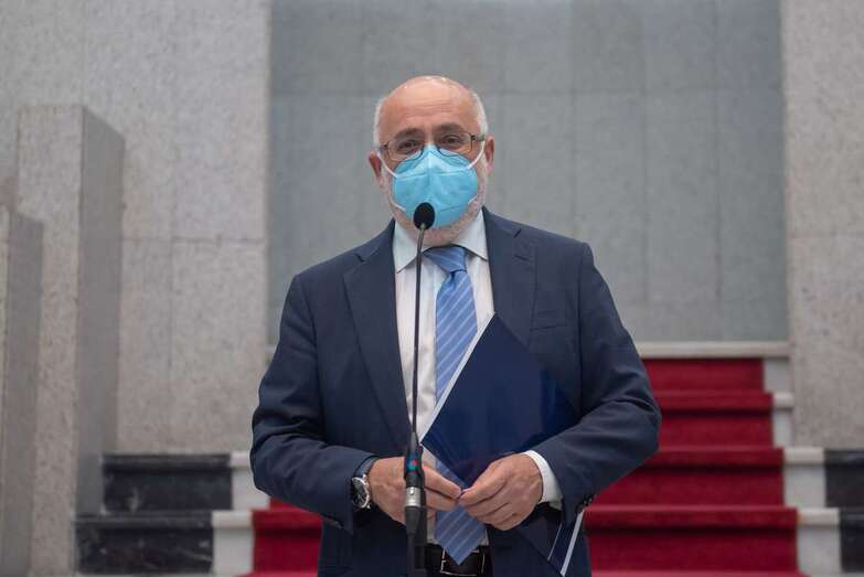 Antonio Morales, presidente del Cabildo de Gran Canaria (Foto TA)