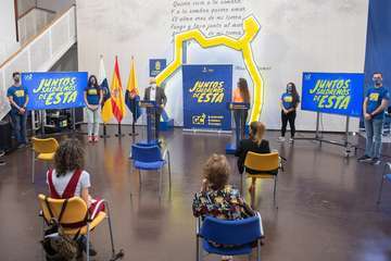 Presentación de la campaña de sensibilización de los jóvenes grancanarios/TA.