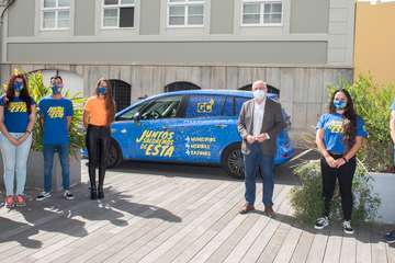 Presentación de la campaña de sensibilización de los jóvenes grancanarios/TA.